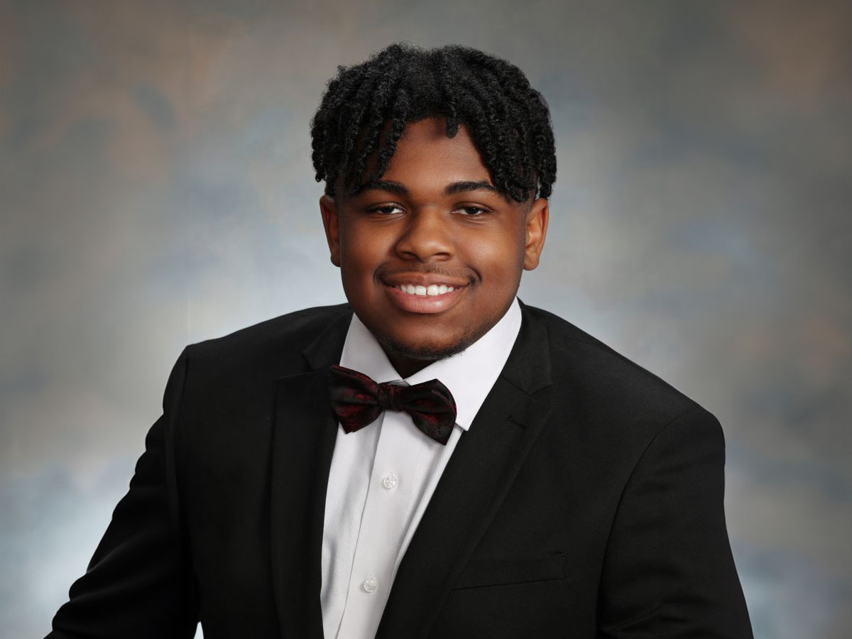 Thomas Mitchell, 2024 Bessie Morris Foundation academic scholarship recipient