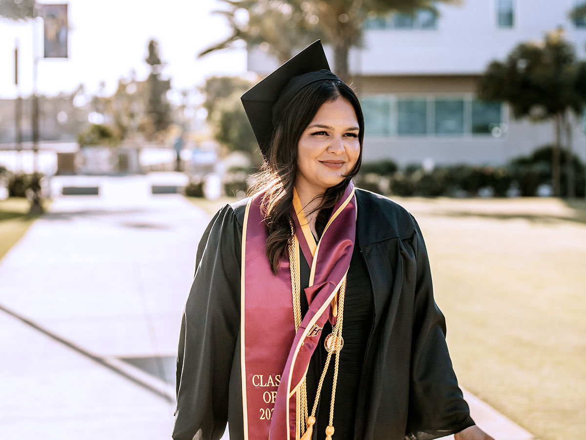 Karlan Arenas graduating